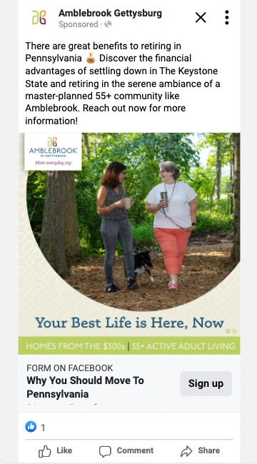 Facebook Ad
