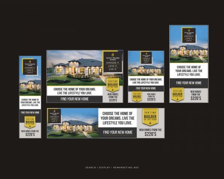 Scott Felder Homes Choose It Love It Live It Digital Ads