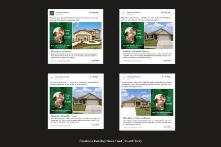 Saratoga Homes Facebook Ads