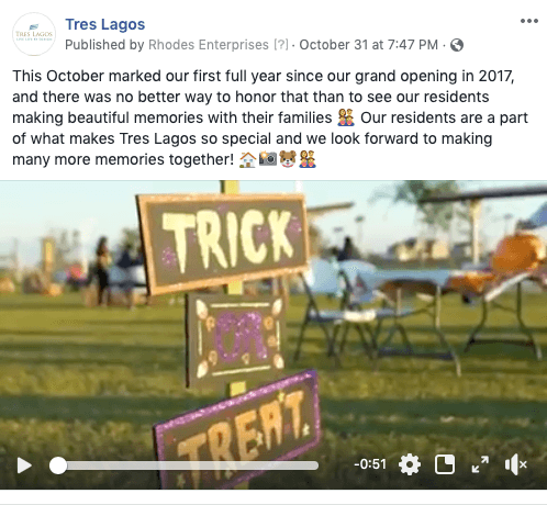 Home Builder Facebook Post Ideas - a video is worth a 1000 engagements