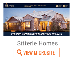 Sitterle homes website example