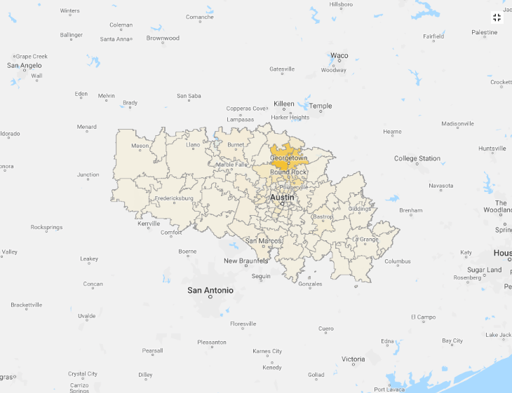 real estate click through rate area