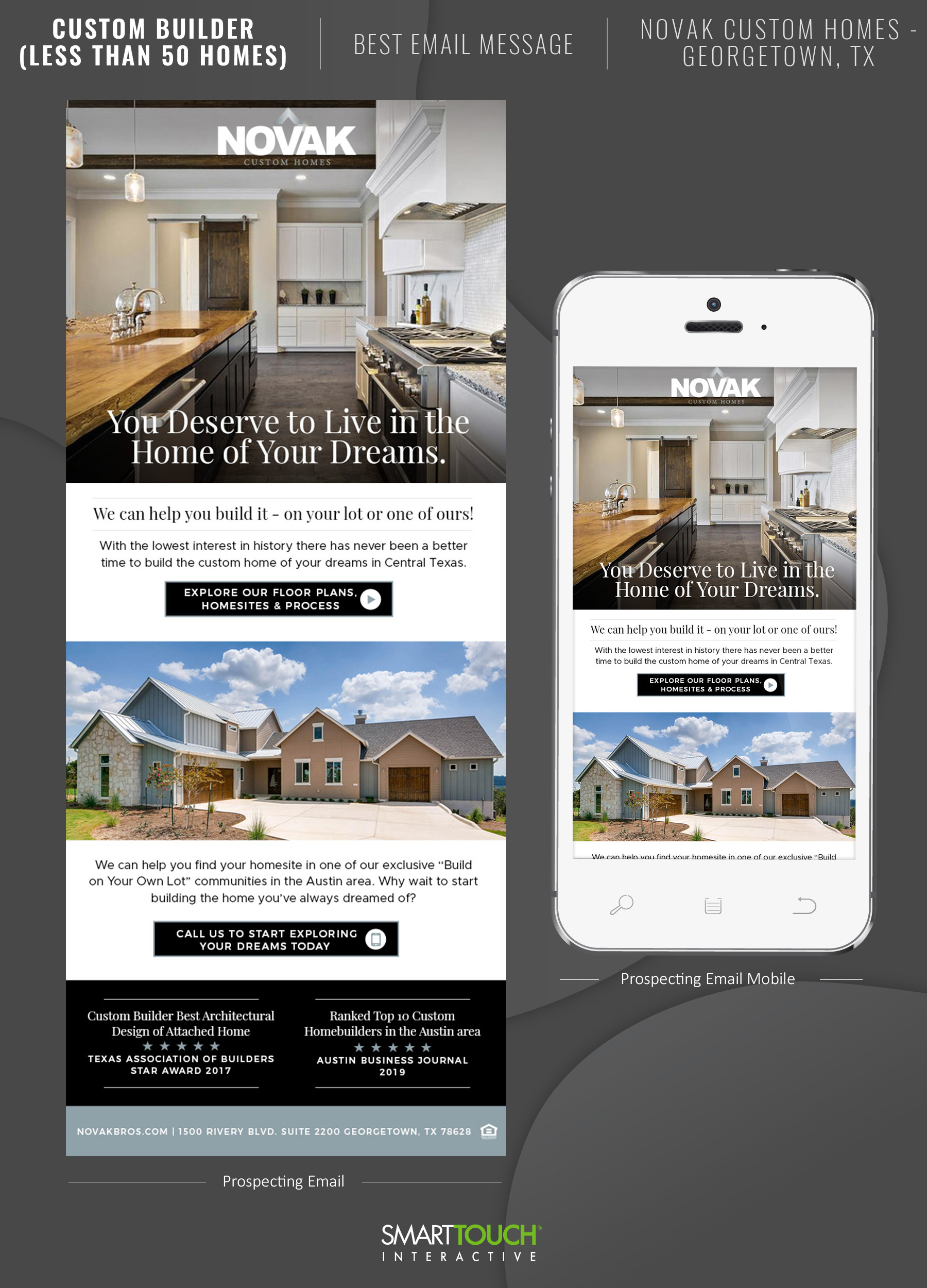 Best Email Message - Novak Custom Homes Georgetown TX