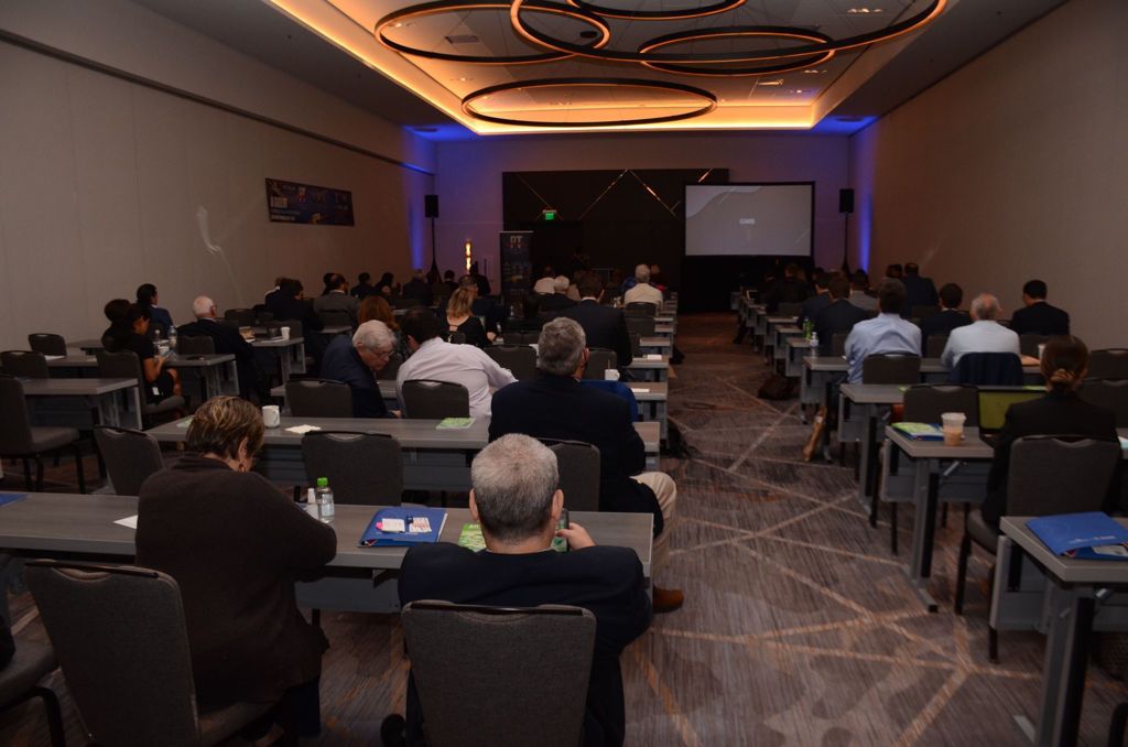 Listeners At The Texas Panama Business Summit Conference