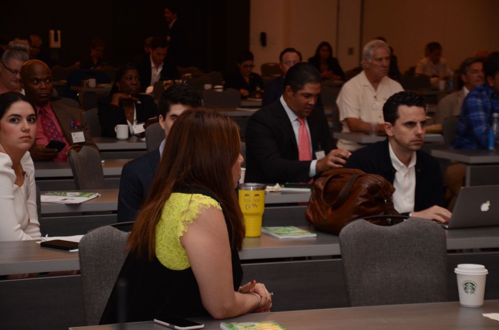 Audience At The Texas Panama Business Summit