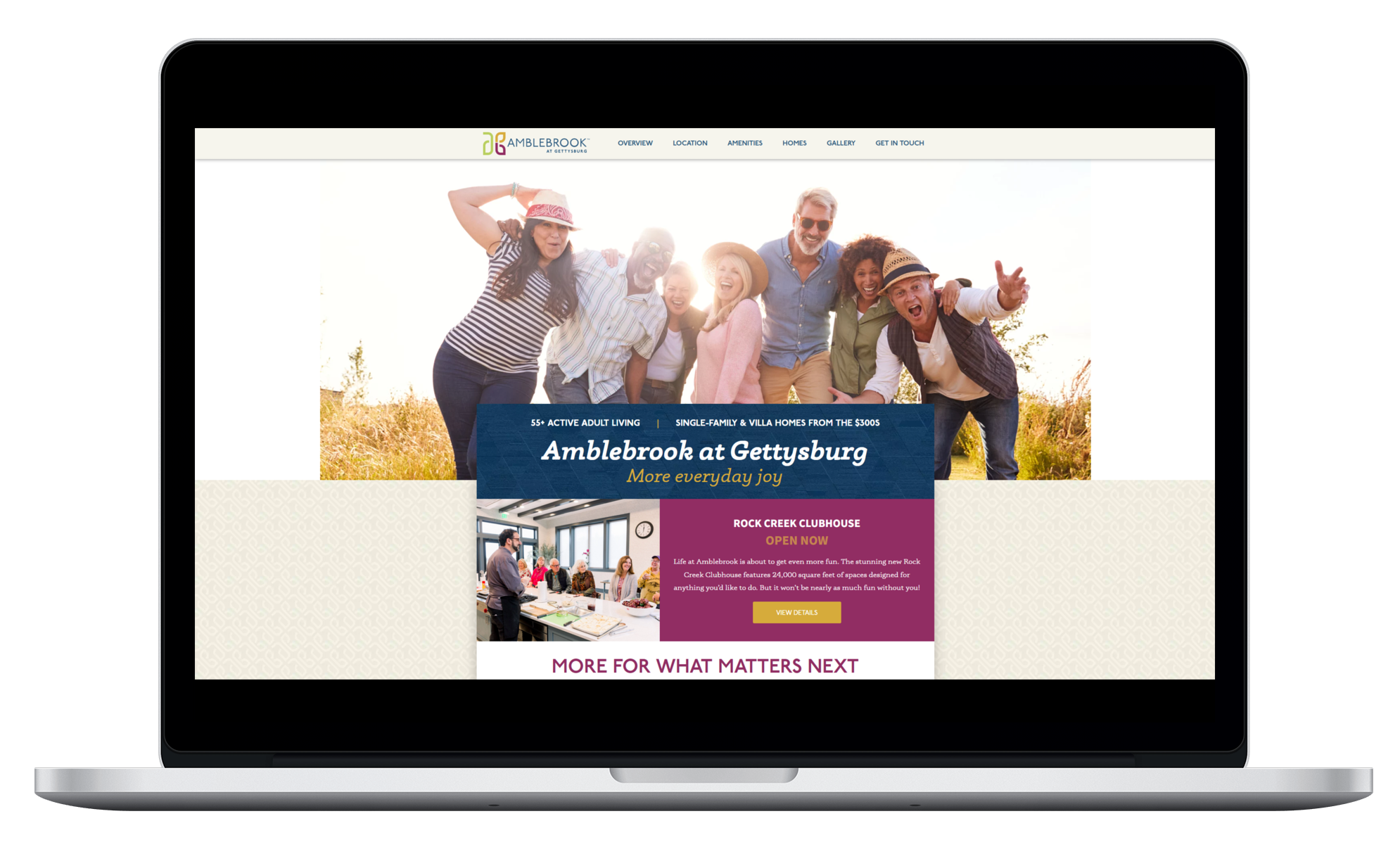 Amblebrook Microsite Desktop