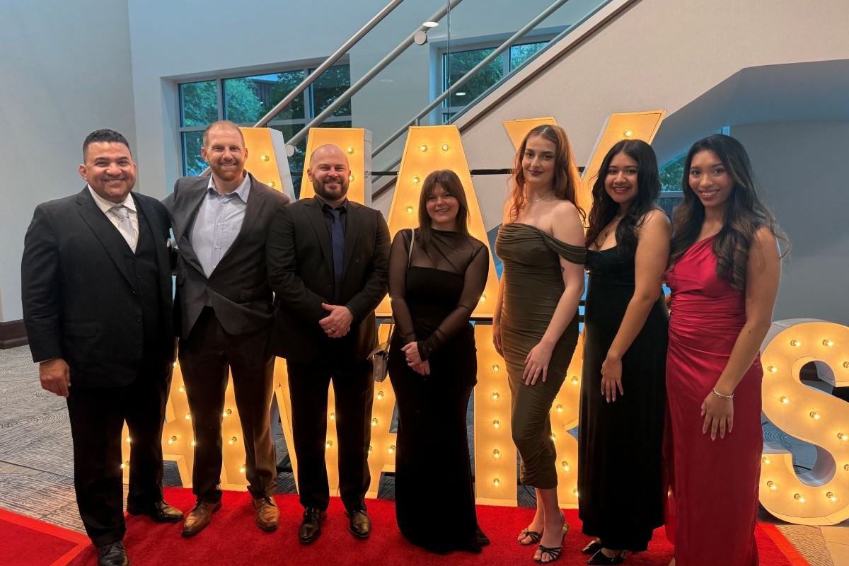 Image of the SmartTouch team at the MAX Awards